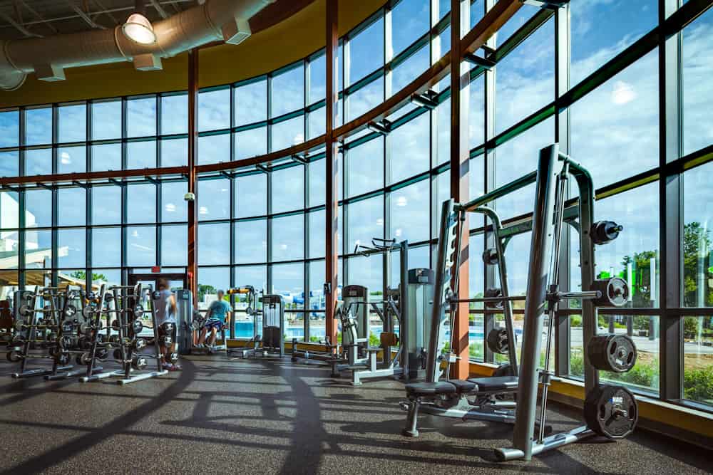 Photography of Newtown Athletic Club for Life Fitness