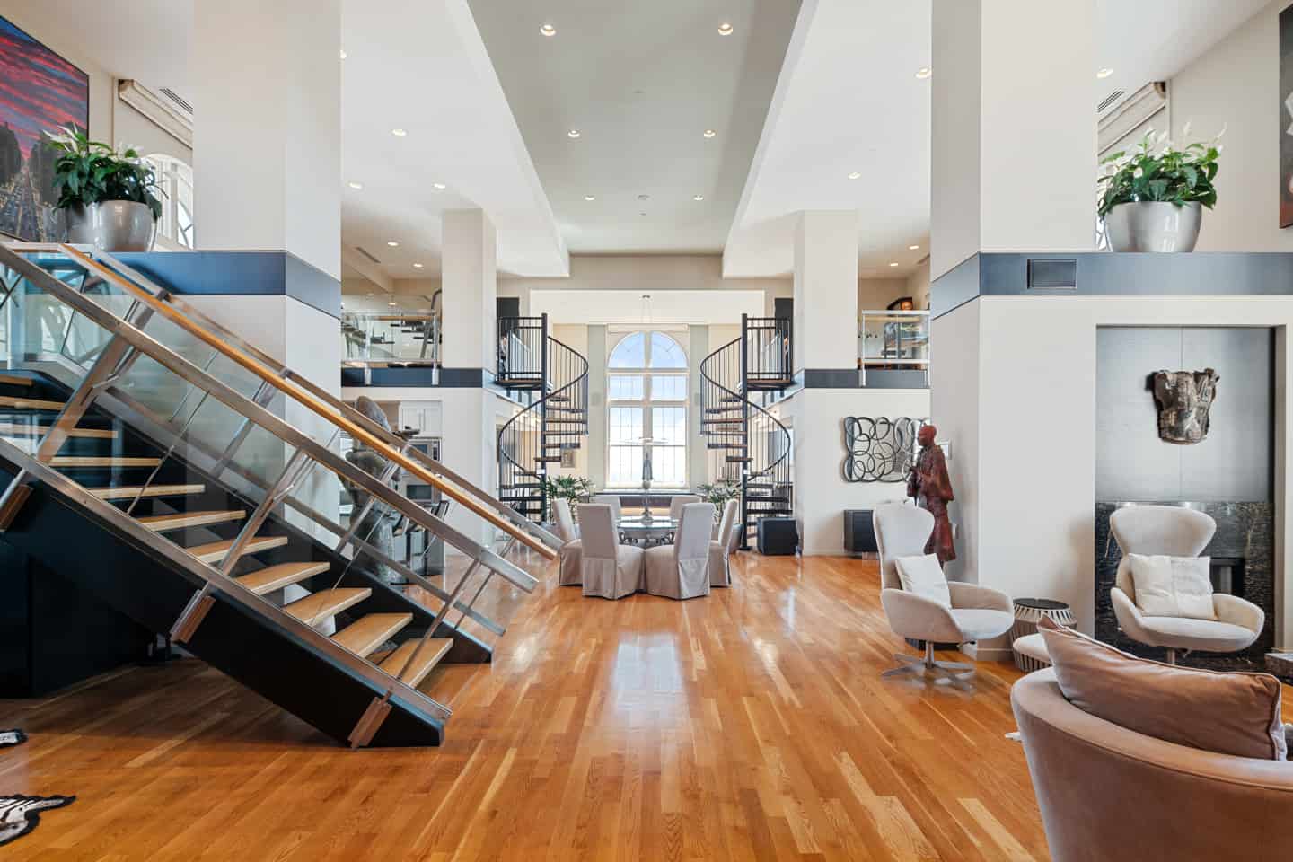 Real Estate Photographs of a Luxury Penthouse on Locust Street, in Philadelphia, PA